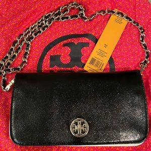 Tory Burch Adalyn Clutch, black